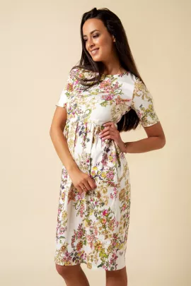 Платье 176 MLK молочный последний размер