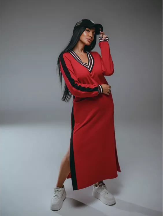 Дебора платье женское (алый)