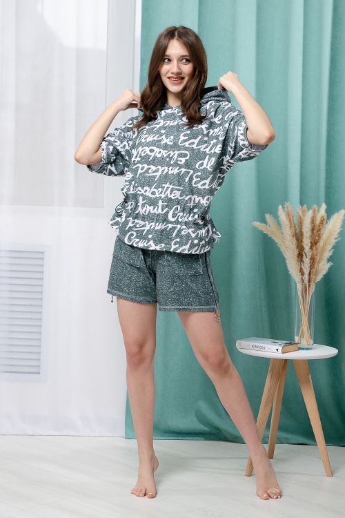 Костюм с шортами женский 291949