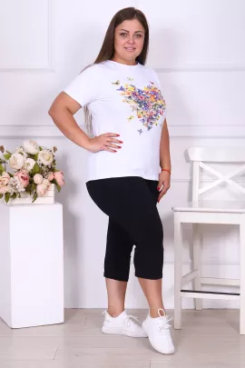 Бриджи кулирка с лайкрой