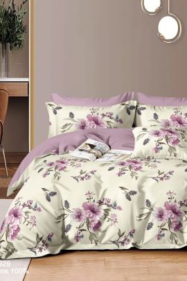 Постельное белье поплин эксклюзив на молнии - Джина