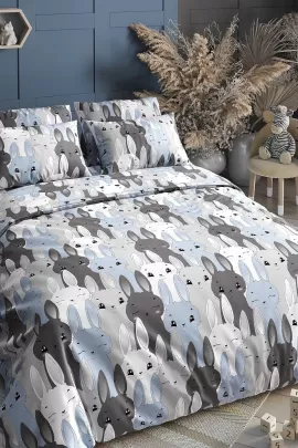 Ушастики(голуб) КПБ поплин подростковый