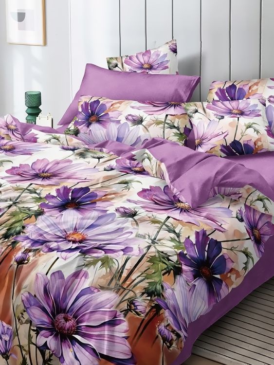 Постельное белье поплин эксклюзив на молнии - Беатрис