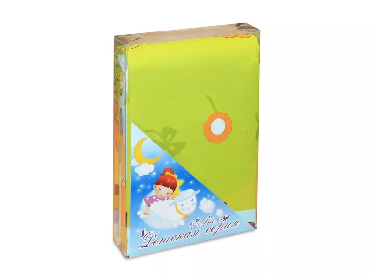 Зайки серые ( бел/желт) КПБ бязь детский