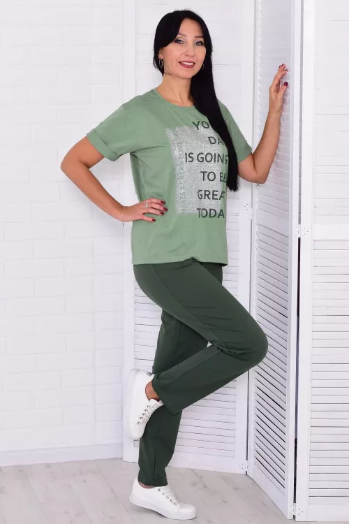 Костюм женский 5-332 (полынь)