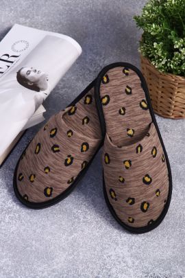 Тапки Леопардовый