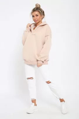 Толстовка 21036 бежевый последний размер