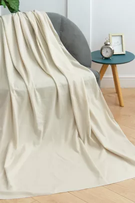 Песочный Плед флис