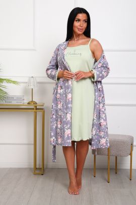 1089 Пеньюар с сорочкой