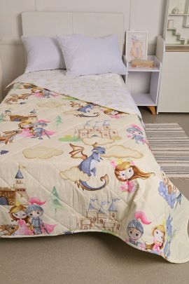 Покрывало детское из поплина - Воздушный замок