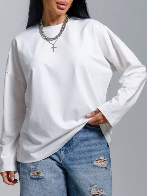 Лика(экрю) лонгслив