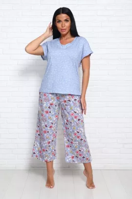 Костюм Сисилья (брюки в цветочки)