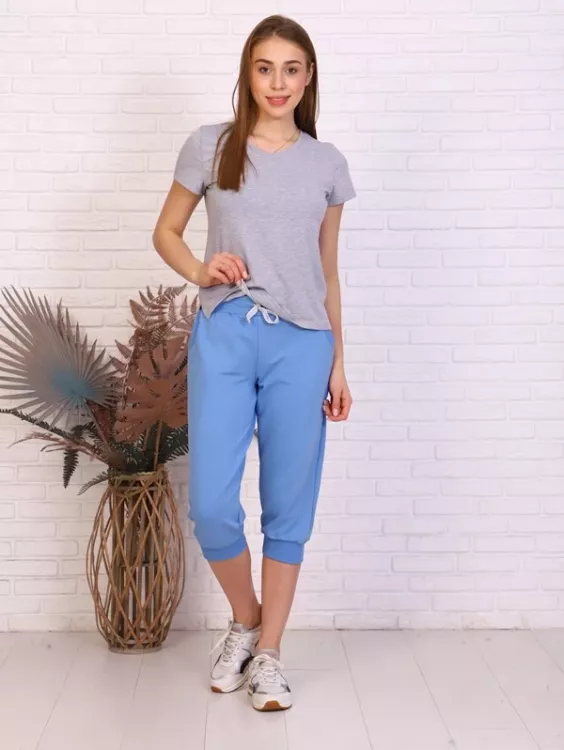 Бриджи Ричи-Голубые