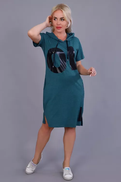 Туника Оле зеленый последний размер