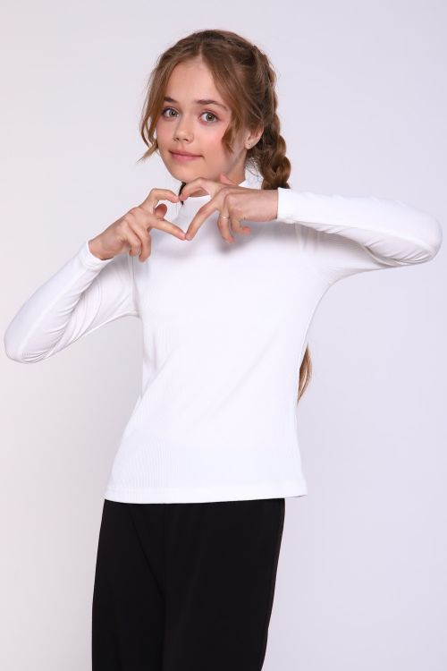 Джемпер "лапша" стойка арт. 13288