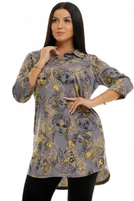 Тэффи туника женская фиолет