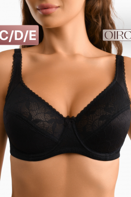 Бюстгальтер OIRO кружевной с мягкой чашей Oleandr 1415013