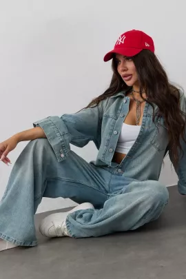 Комбинезон джинсовый брючный ZADUMOV №4