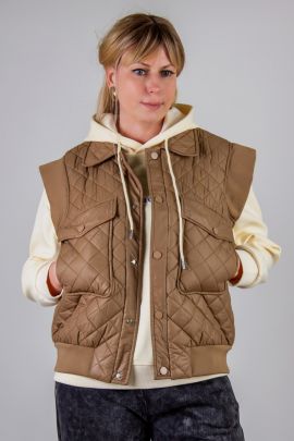 Жилет утепленный безрукавка арт. H025