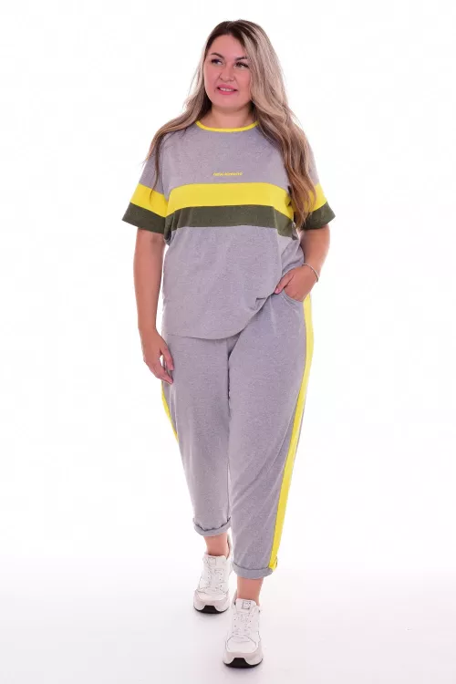 Костюм женский Торнадо (серый)