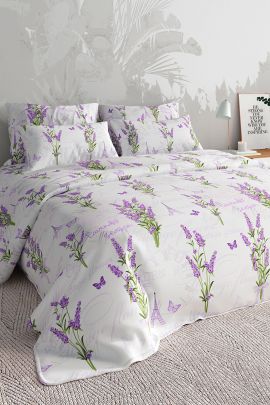 Постельное белье бязь премиум - Лаванда