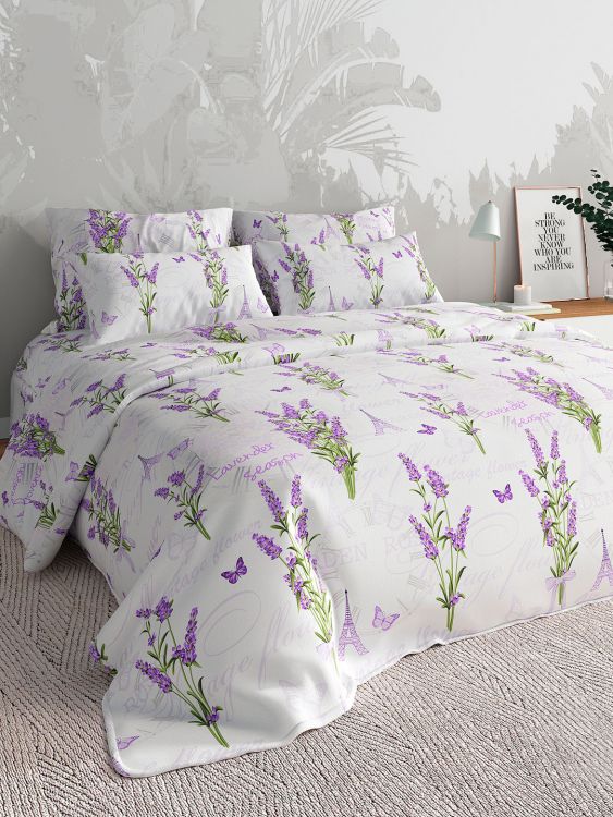 Постельное белье бязь премиум - Лаванда