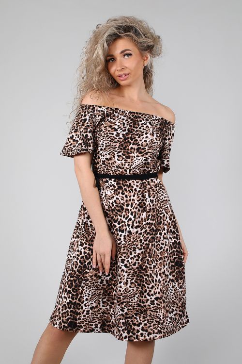 Сарафан женский Леопард