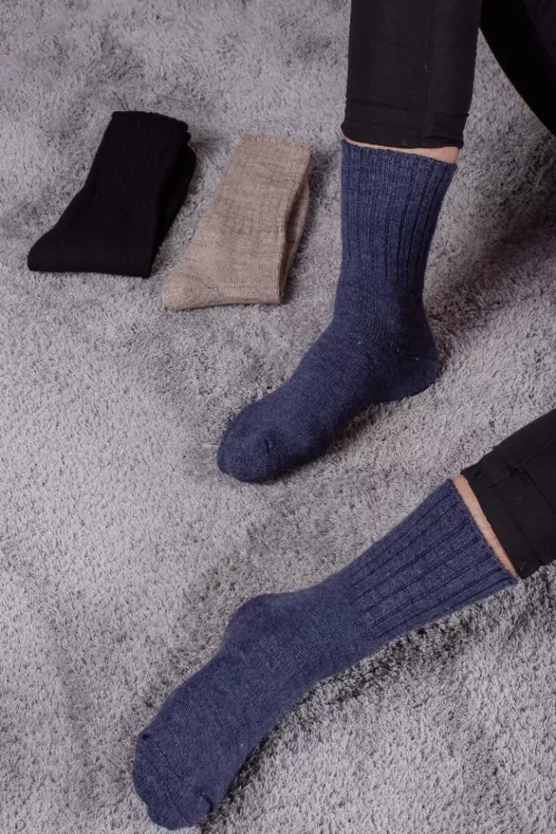 Носки мужские 24901 шерстяные джинс последний размер