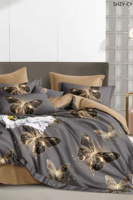 Постельное белье сатин люкс - Золотая бабочка