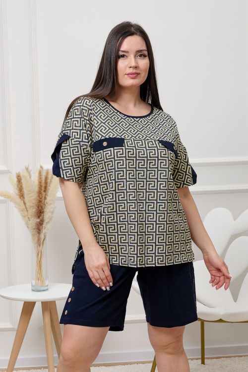 Костюм с шортами женский 625741