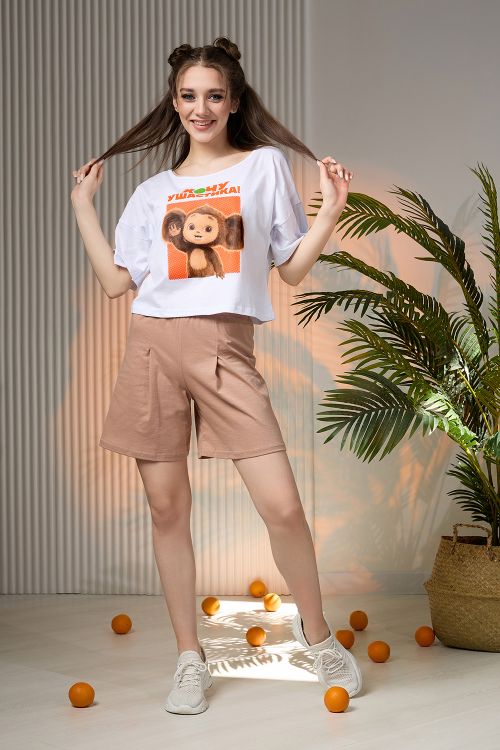 Костюм с шортами женский 216279