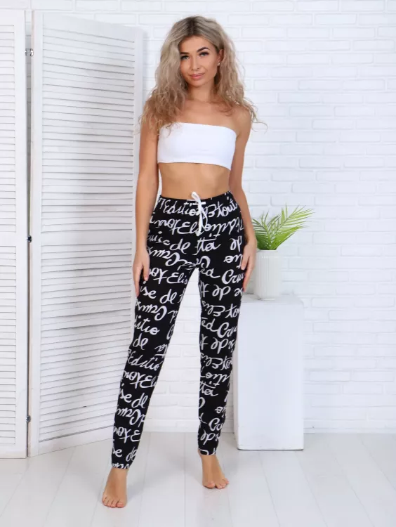 Брюки женские 8-031н (черный)