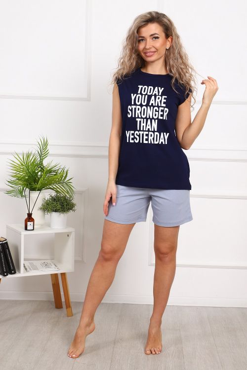 Костюм с шортами женский 486007