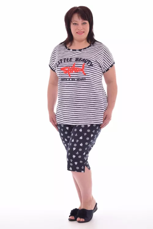 Пижама женская 5-207 (синий)