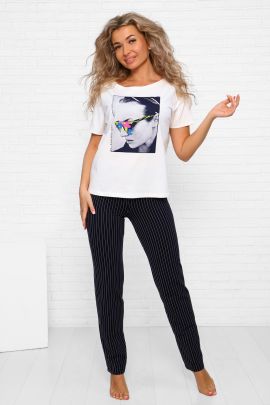 Костюм женский с брюками 527861