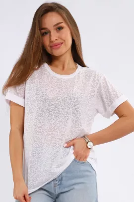 Футболка женская 6-206е (молоко)