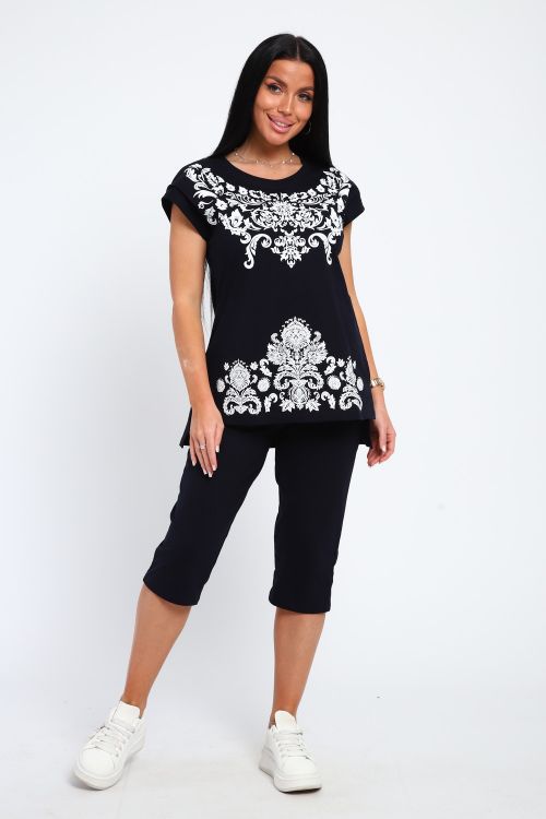 Костюм женский с бриджами 575564