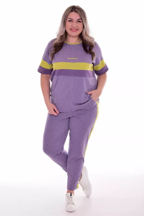 Костюм женский 5-296в (сирень)