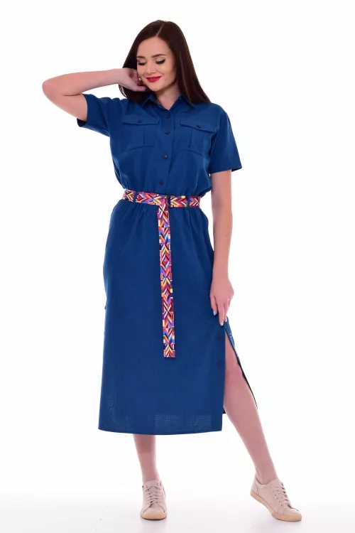 *Платье женское Ф-1-65б (бирюза)