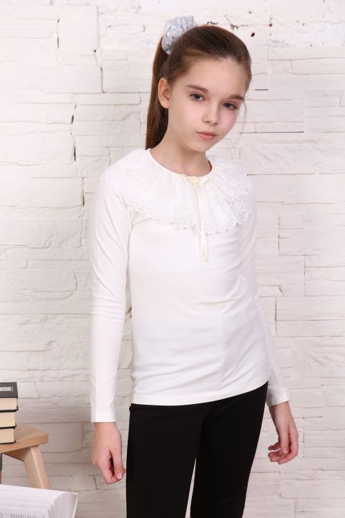 Флора блузка детская дл. рукав