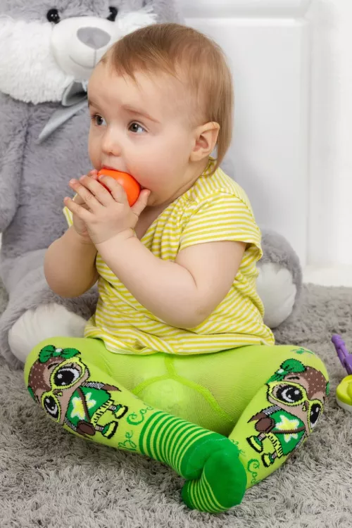 Колготки детские Стеша салатовый последний размер