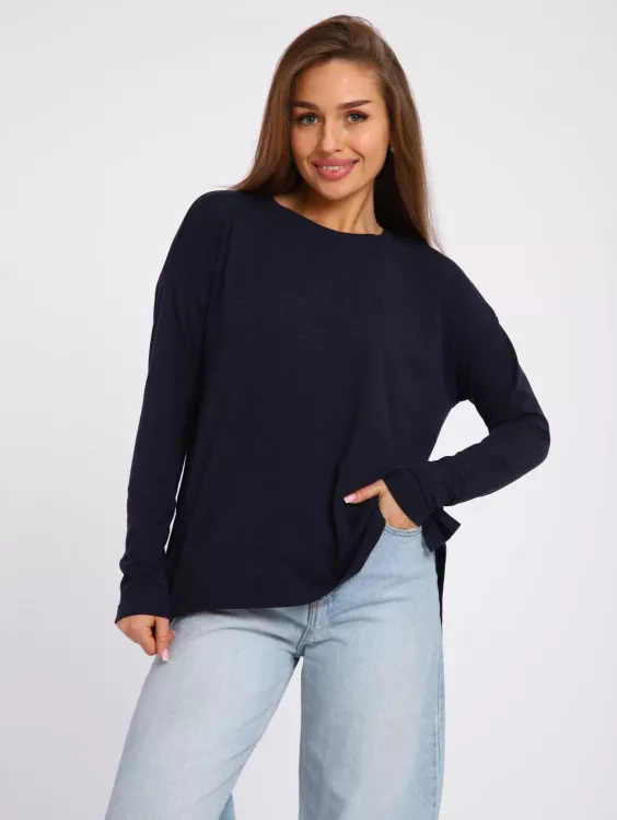 *Джемпер женский Ф-3-040б (темно-синий)