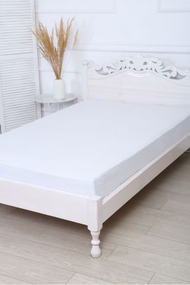 Простыня Бязь 1,5 сп (белая)*