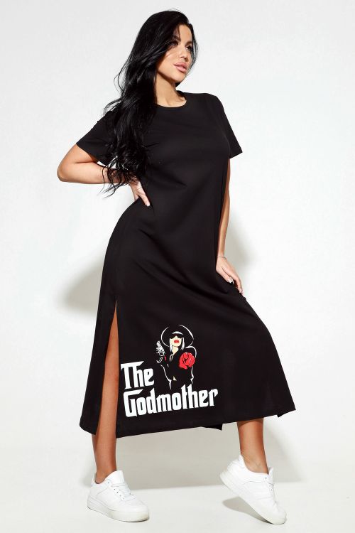 Туника длинная с разрезами 681490