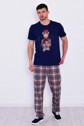 Пижама мужская 9-200 (темно-синий)