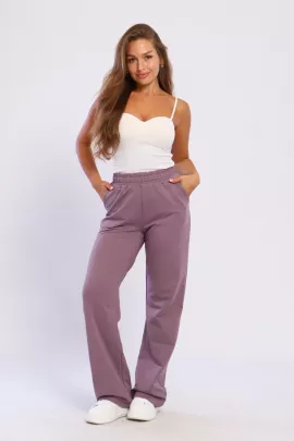 Брюки женские 8-047 (кофейно-серый)